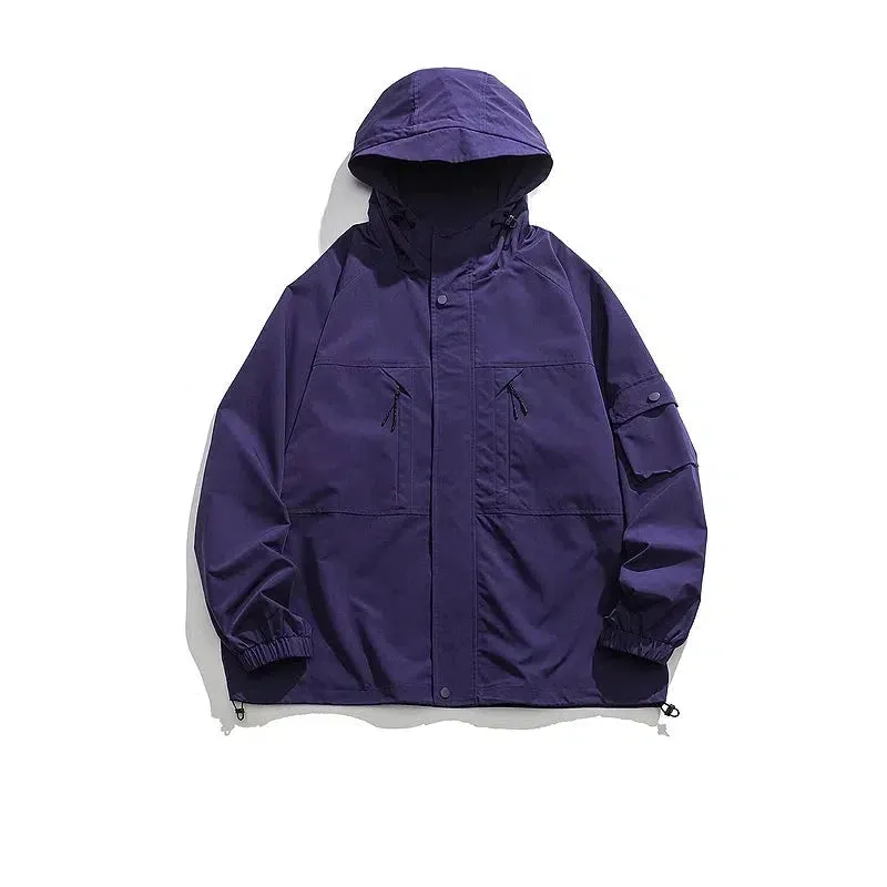 Removable Fleece Liner Hooded Jacket