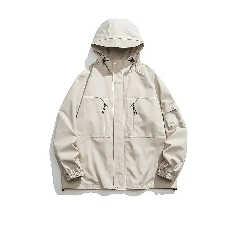 Removable Fleece Liner Hooded Jacket