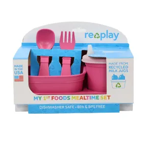 Replay Tiny Mealtime Set - Bright Pink