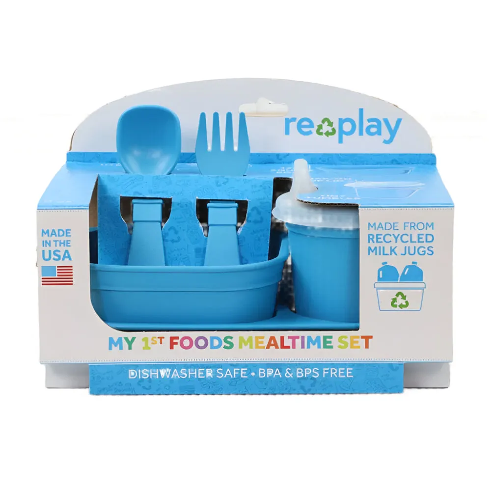 Replay Tiny Mealtime Set - Sky Blue