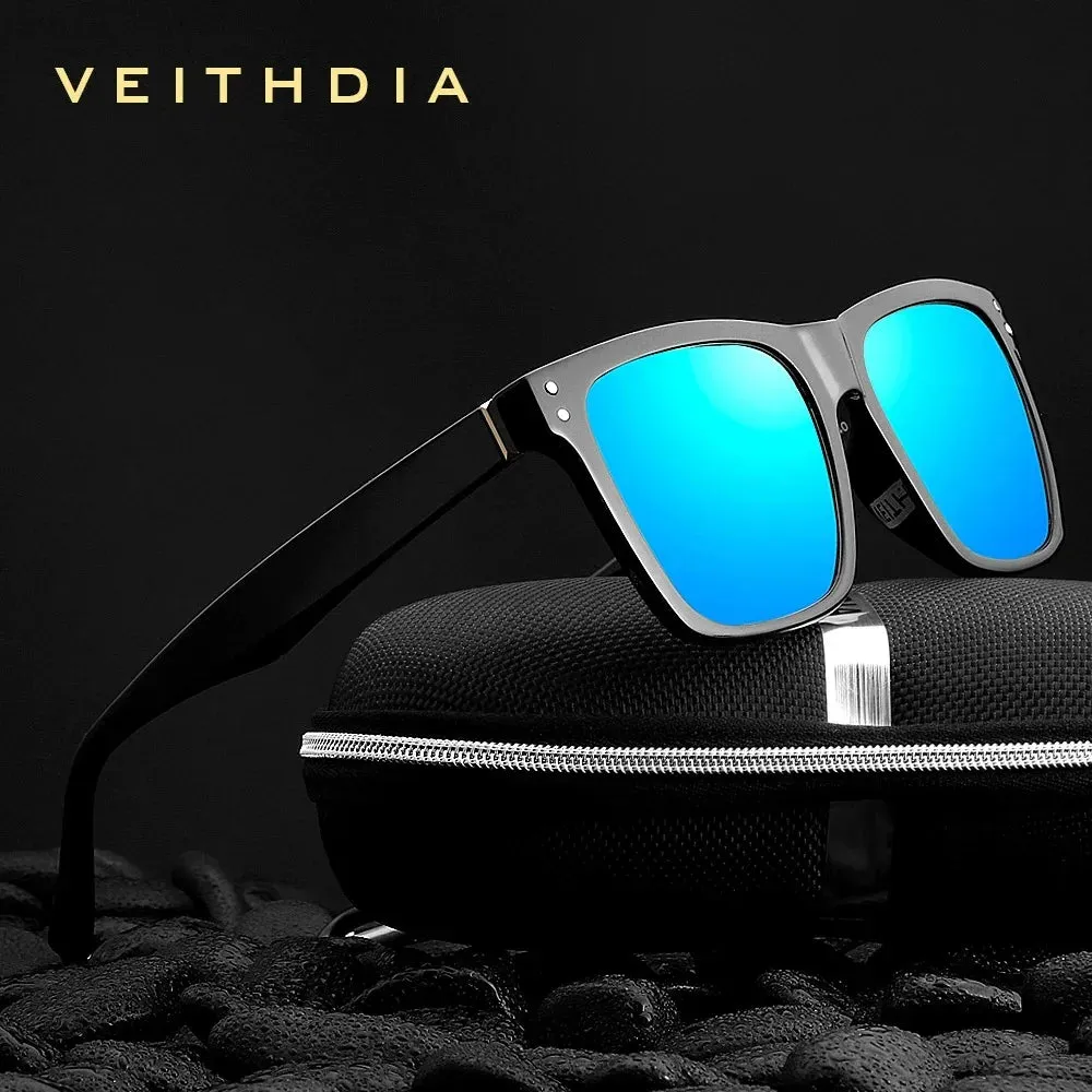 Retro Photochromic Polarized Sunglasses for Men