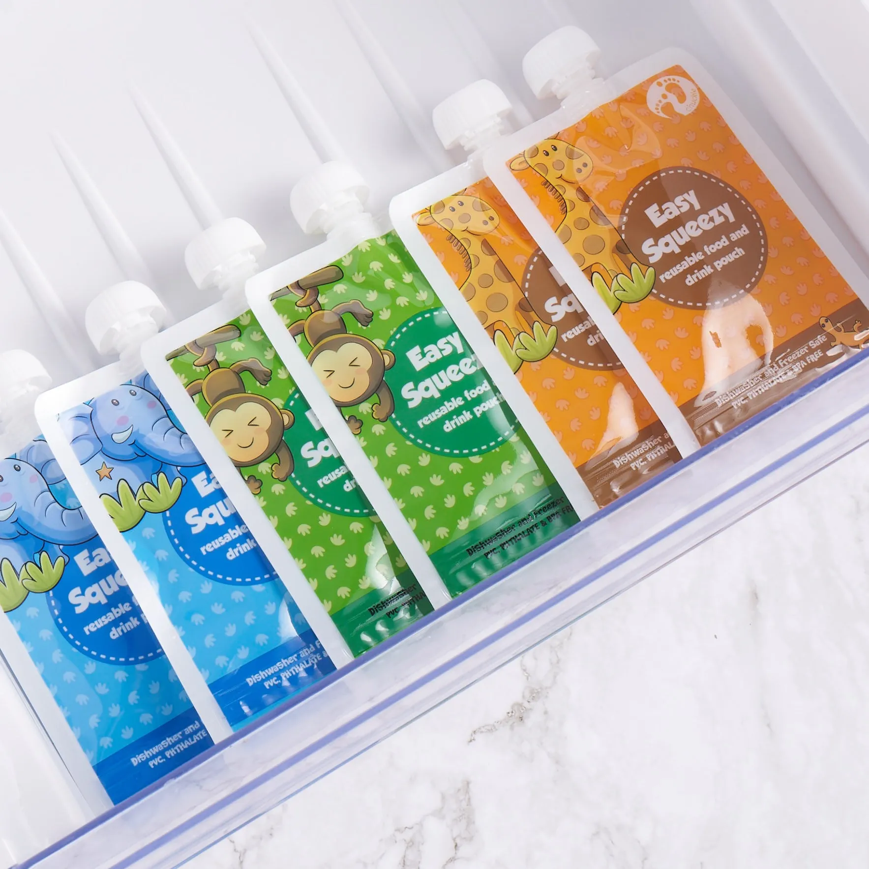 Reusable Baby Food Pouches