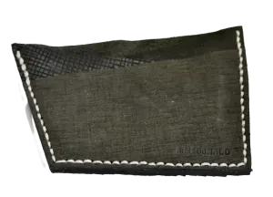 Rhomboid Card Wallet  |  calf texture