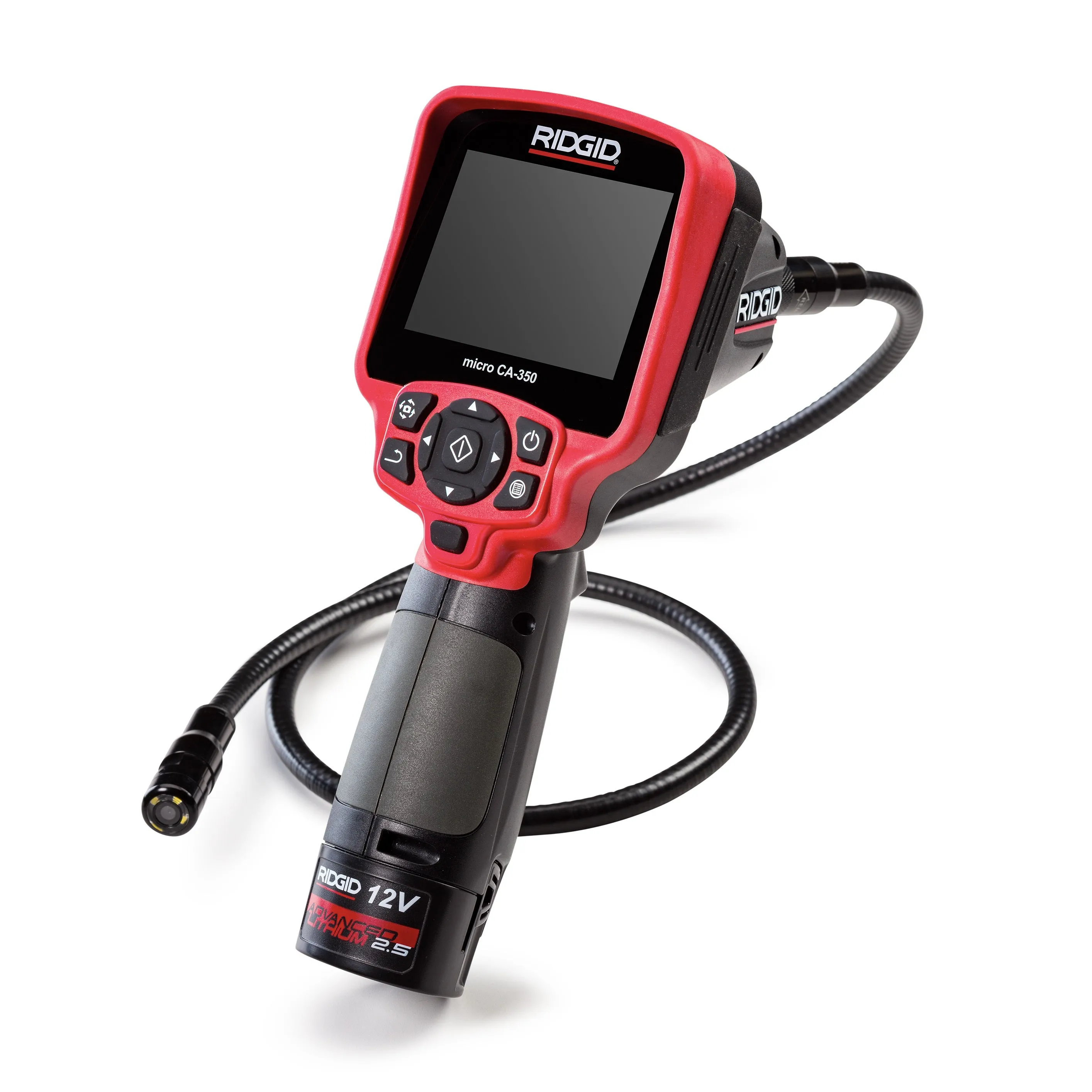 RIDGID 55898 Micro CA-350 Inspection Camera, 3.5" Monitor Size