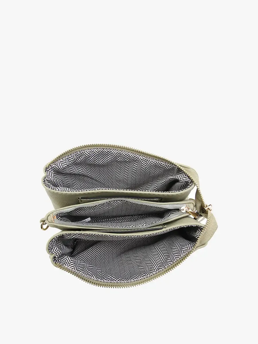 Riley Woven Crossbody Lt. Beige
