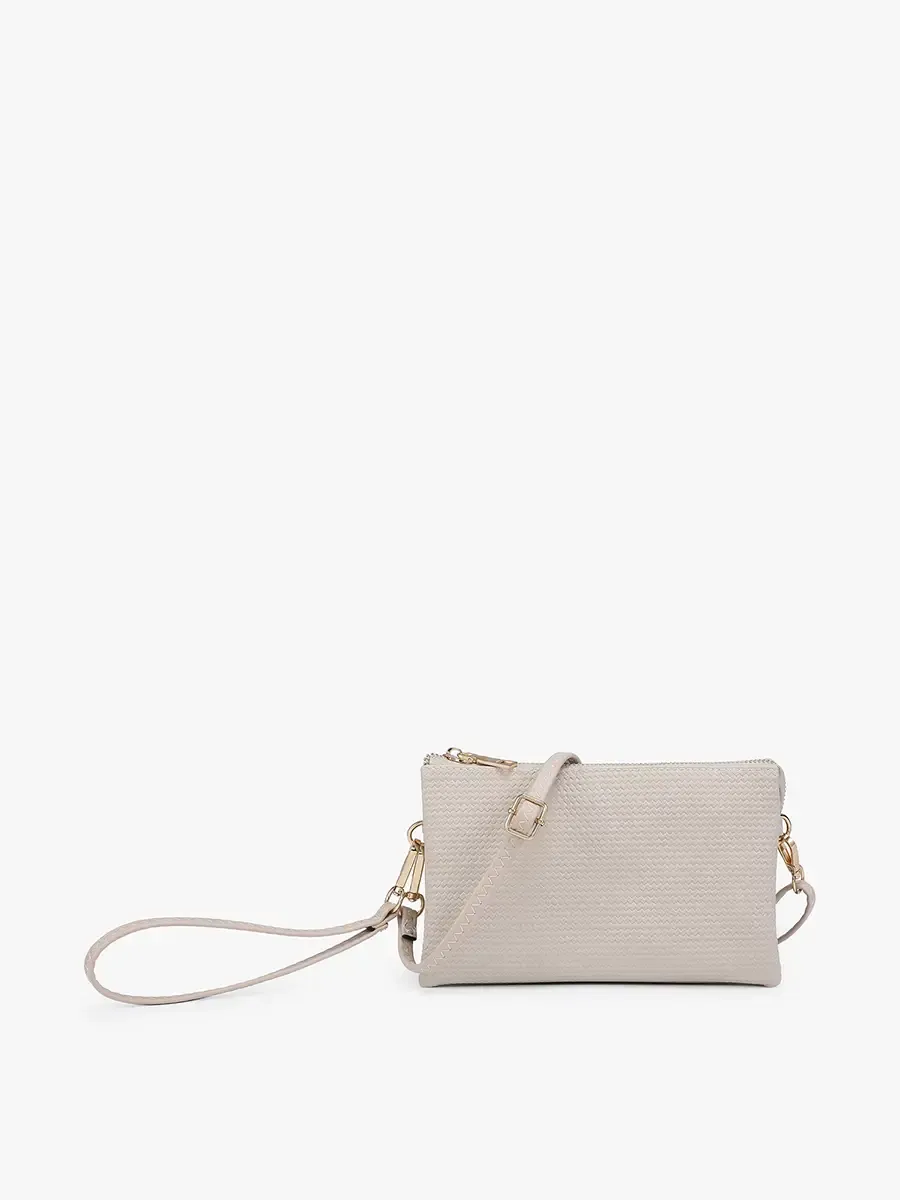 Riley Woven Crossbody Lt. Beige