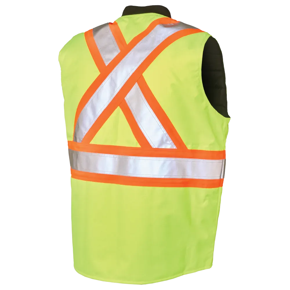 Ripstop Reversible Safety Vest by Tough Duck - Style SV14