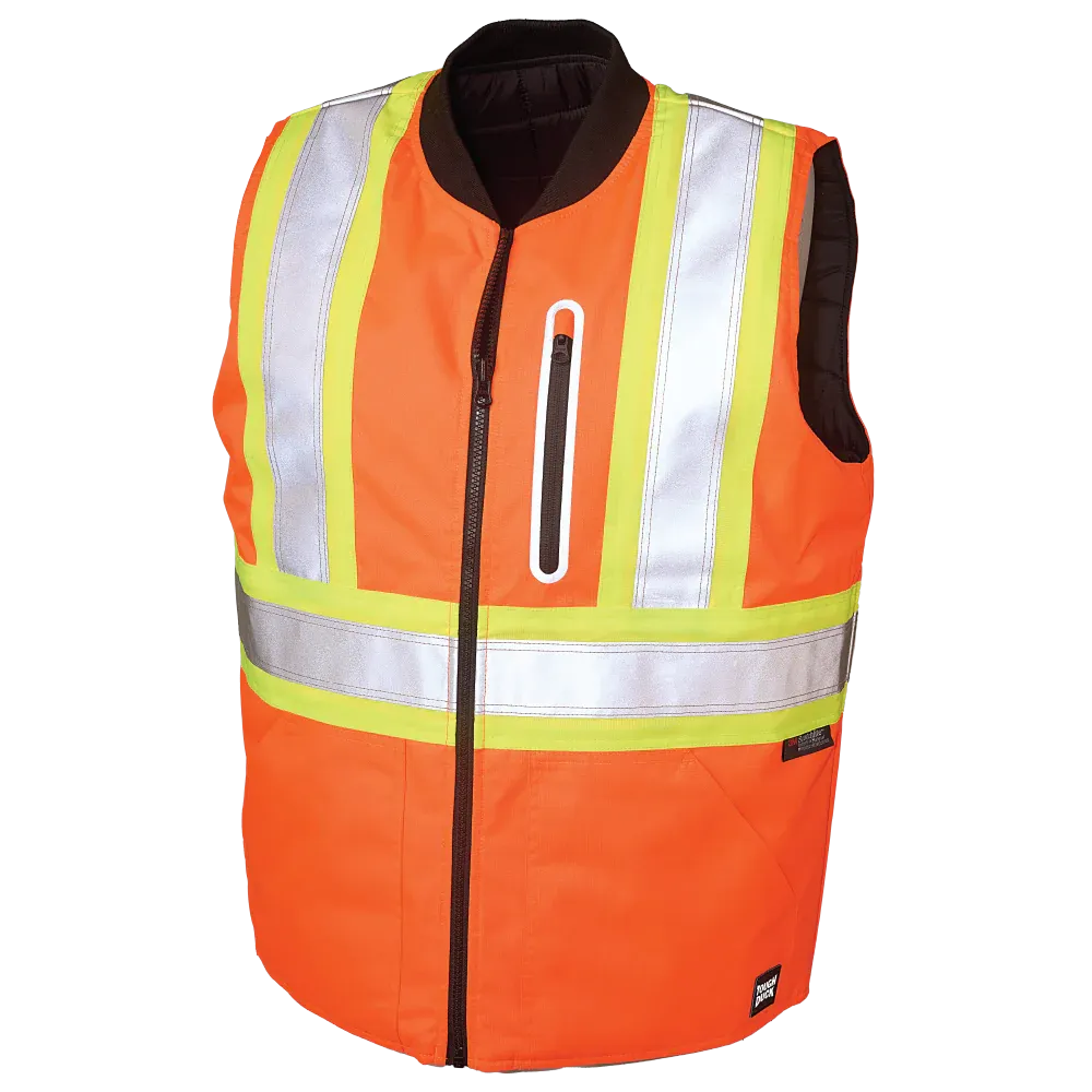 Ripstop Reversible Safety Vest by Tough Duck - Style SV14