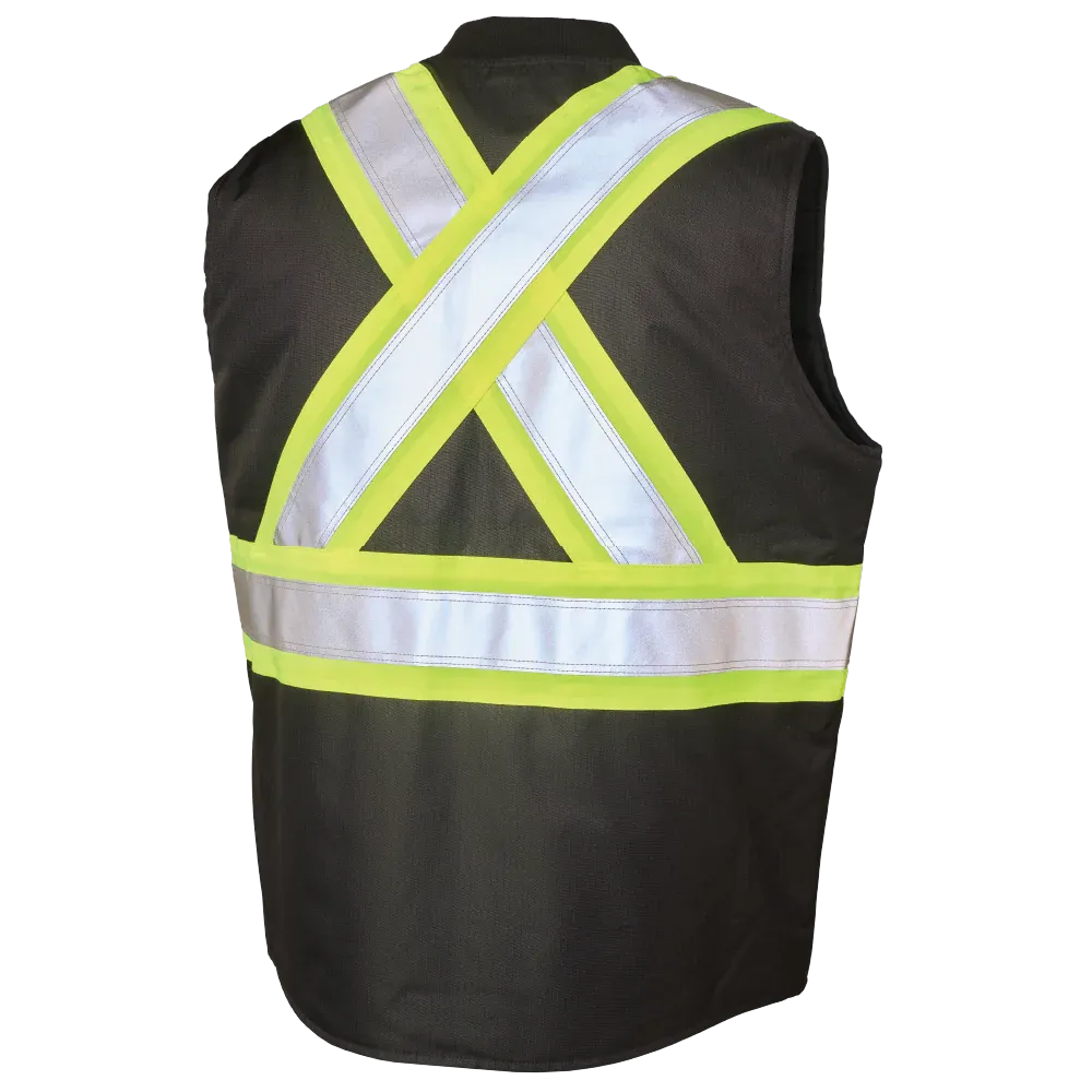 Ripstop Reversible Safety Vest by Tough Duck - Style SV14