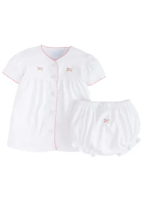 Rose Layette Knit Set