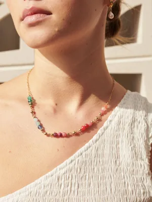 Rye Trio Beads Summer Necklace
