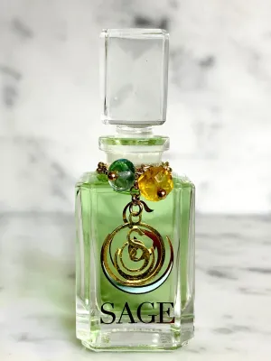 Sage & Citrine Blend Vanity Bottle by Sage, Pure Perfume Oil Concentrate