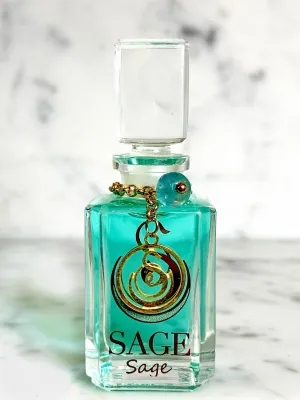 Sage Vanity Bottle by Sage, Pure Perfume Oil Concentrate