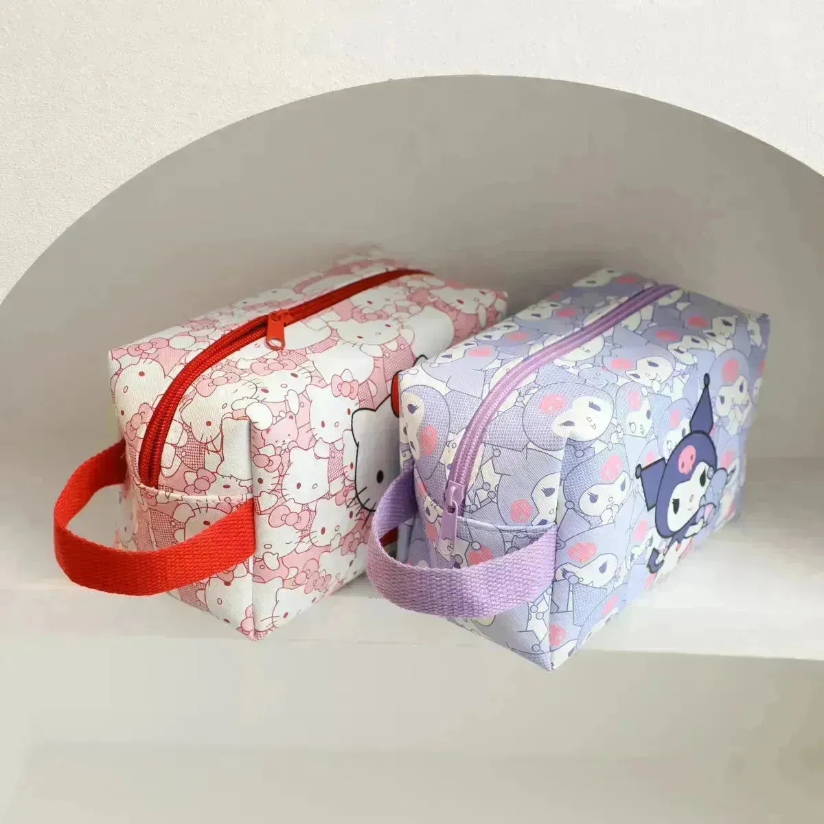 Sanrio Compact Kuromi Cosmetic Bag