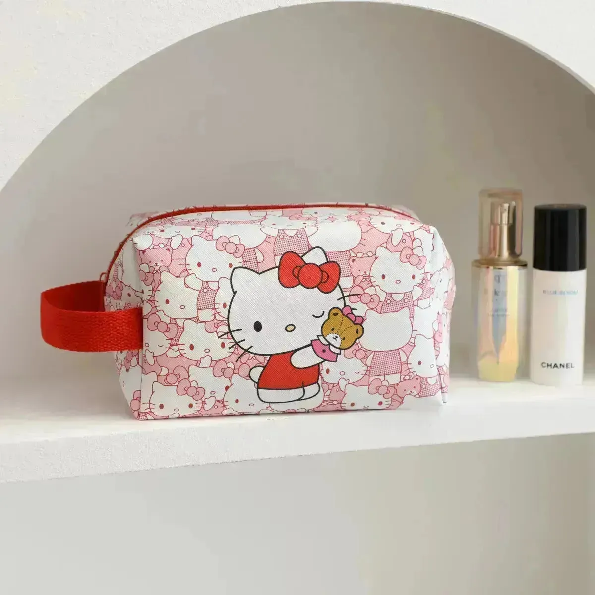 Sanrio Compact Kuromi Cosmetic Bag
