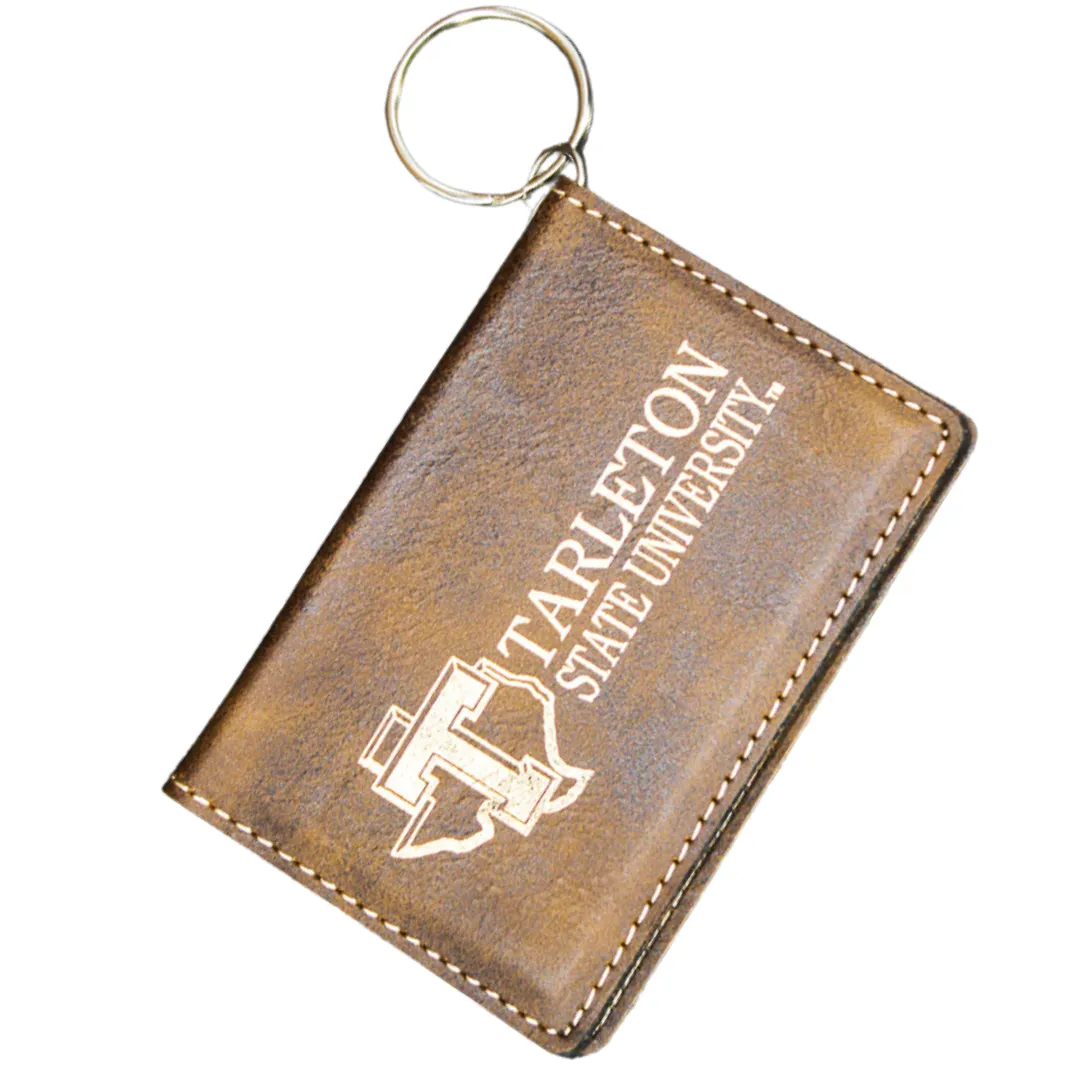 School Logo ID Holder Keychain Wallet
