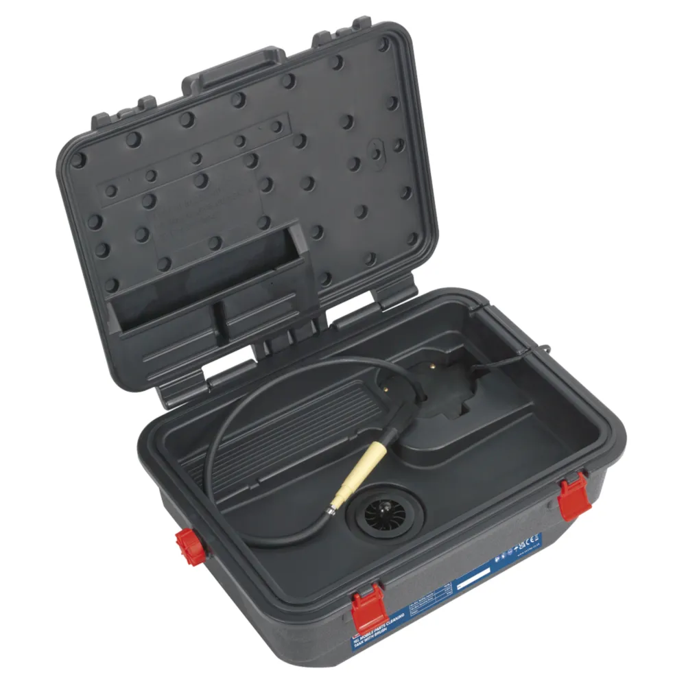 Sealey 16L Mobile Parts Cleaning Tank with Brush - B