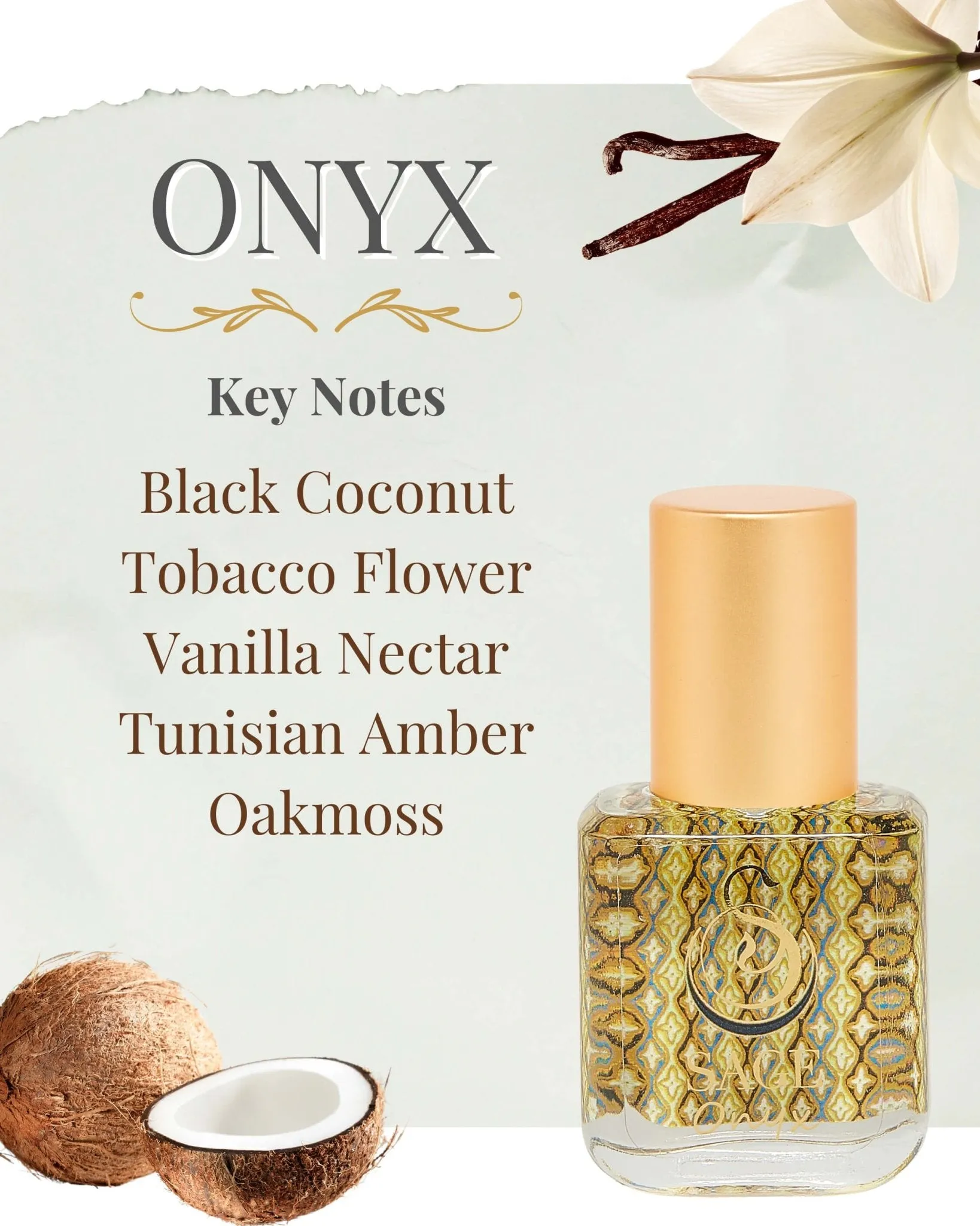 Secret Garden EARTHY Gift Set ~ Diamond, Onyx, and Amber 1/4 oz Organic Perfume Oil Extract Roll-Ons by Sage