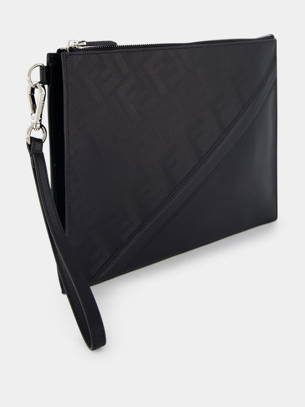 Shadow Diagonal Flat Pouch