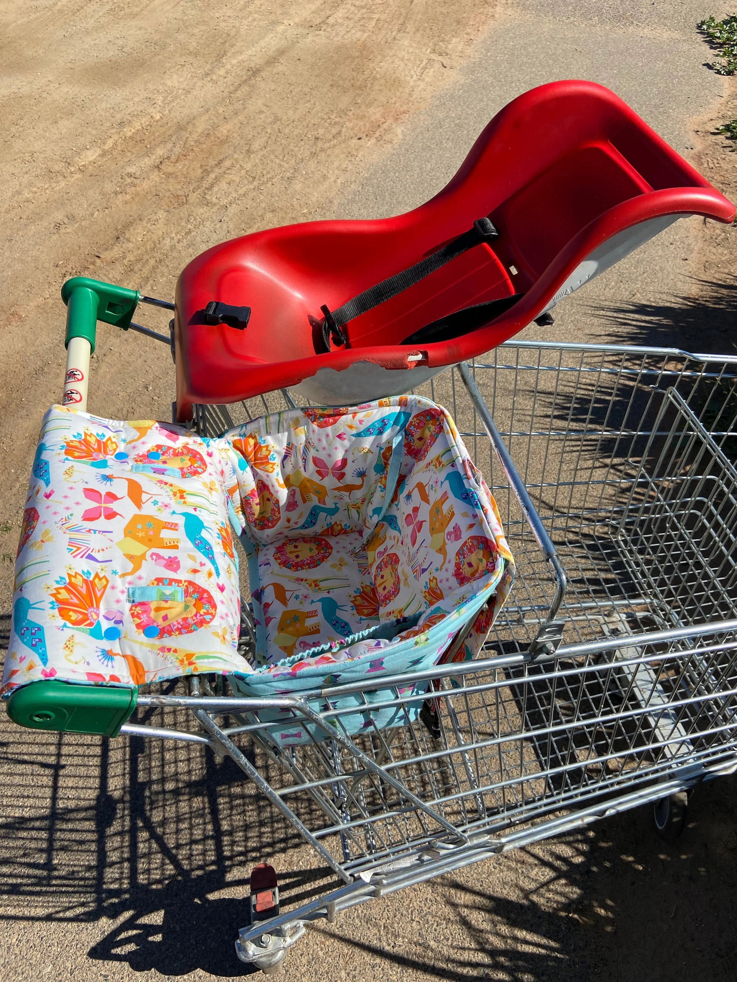 Shopping Trolley Liner Toddler Seat PDF Sewing Pattern