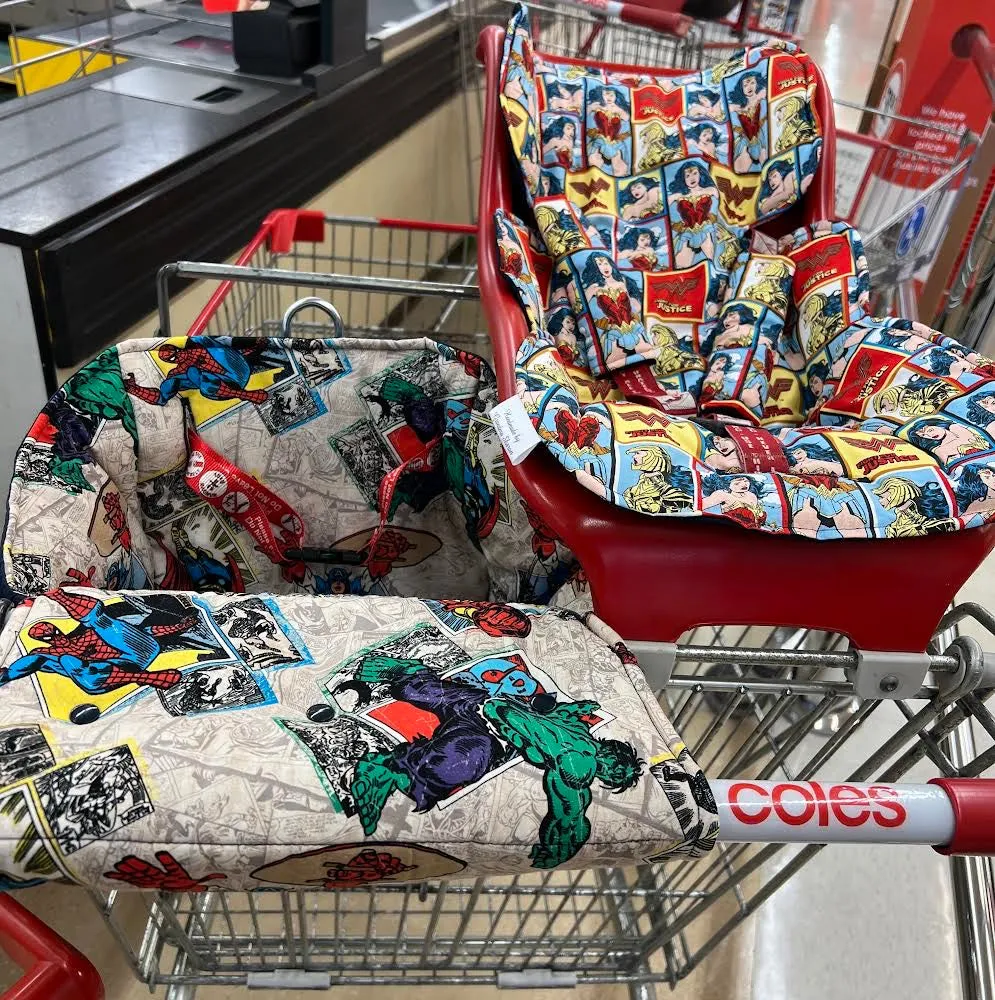 Shopping Trolley Liner Toddler Seat PDF Sewing Pattern