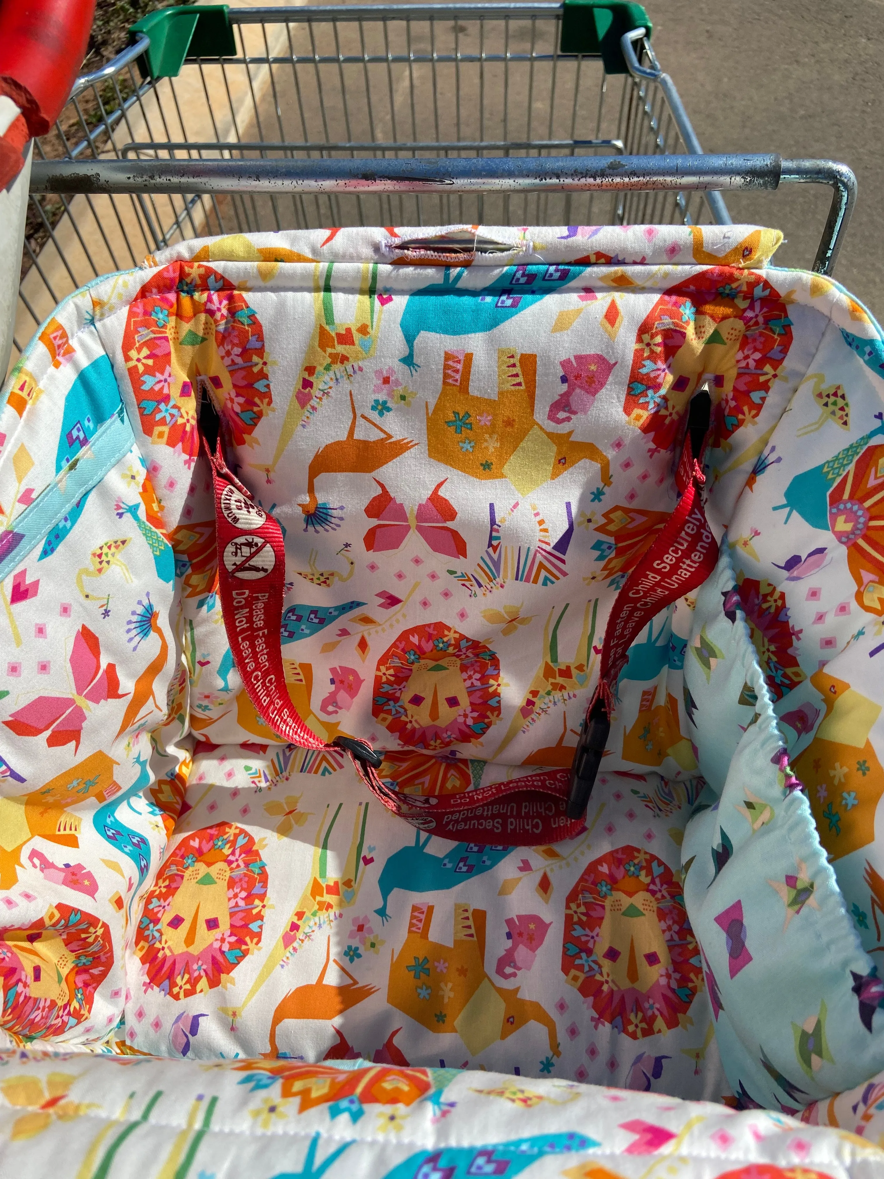 Shopping Trolley Liner Toddler Seat PDF Sewing Pattern