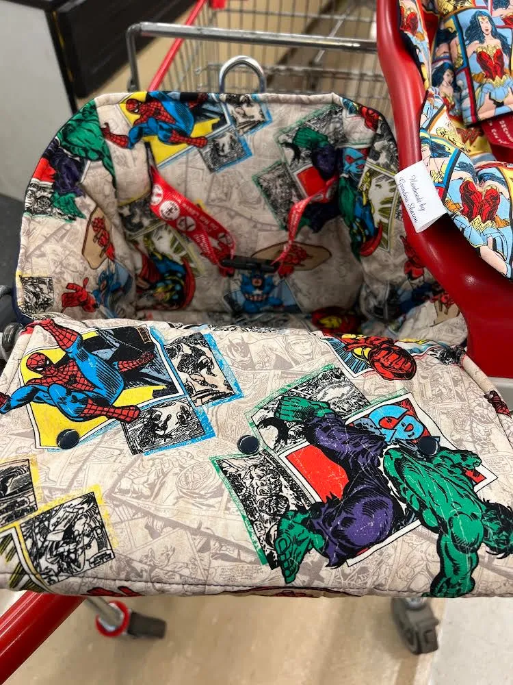 Shopping Trolley Liner Toddler Seat PDF Sewing Pattern