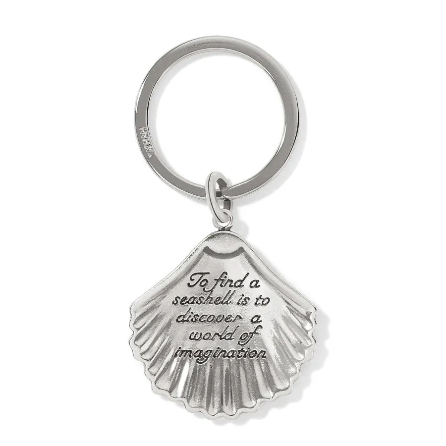 Silver Shells Key Fob E18400