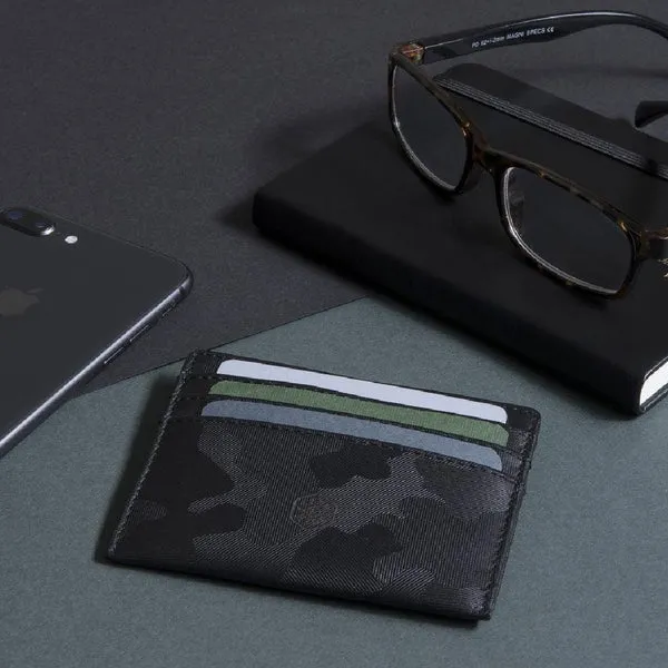 SLIM CARD HOLDER, CAMO