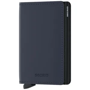 SLIMWALLET MATTE NIGHT BLUE