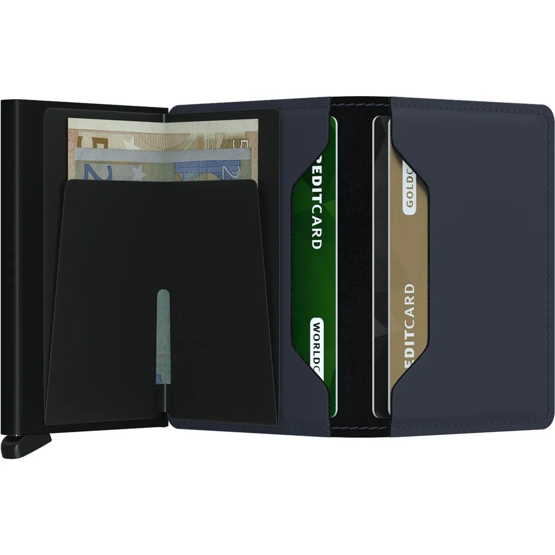 SLIMWALLET MATTE NIGHT BLUE