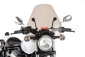 SLIPSTREAMER S-06-CHR-T-1.25" S-06 Spitfire Windshield