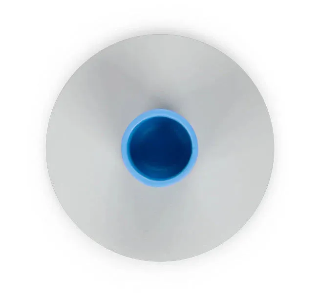 Small Candle Holder | Gull Grey & Nanking Blue