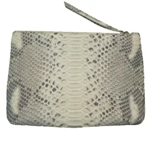 Snakeskin Cosmetic Bag