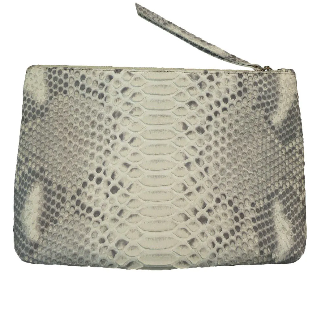 Snakeskin Cosmetic Bag