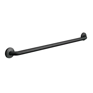 Snap Flange (1-1/2" O.D) - Matte Black - Straight Grab Bar, 36” ASI 3801-36-41