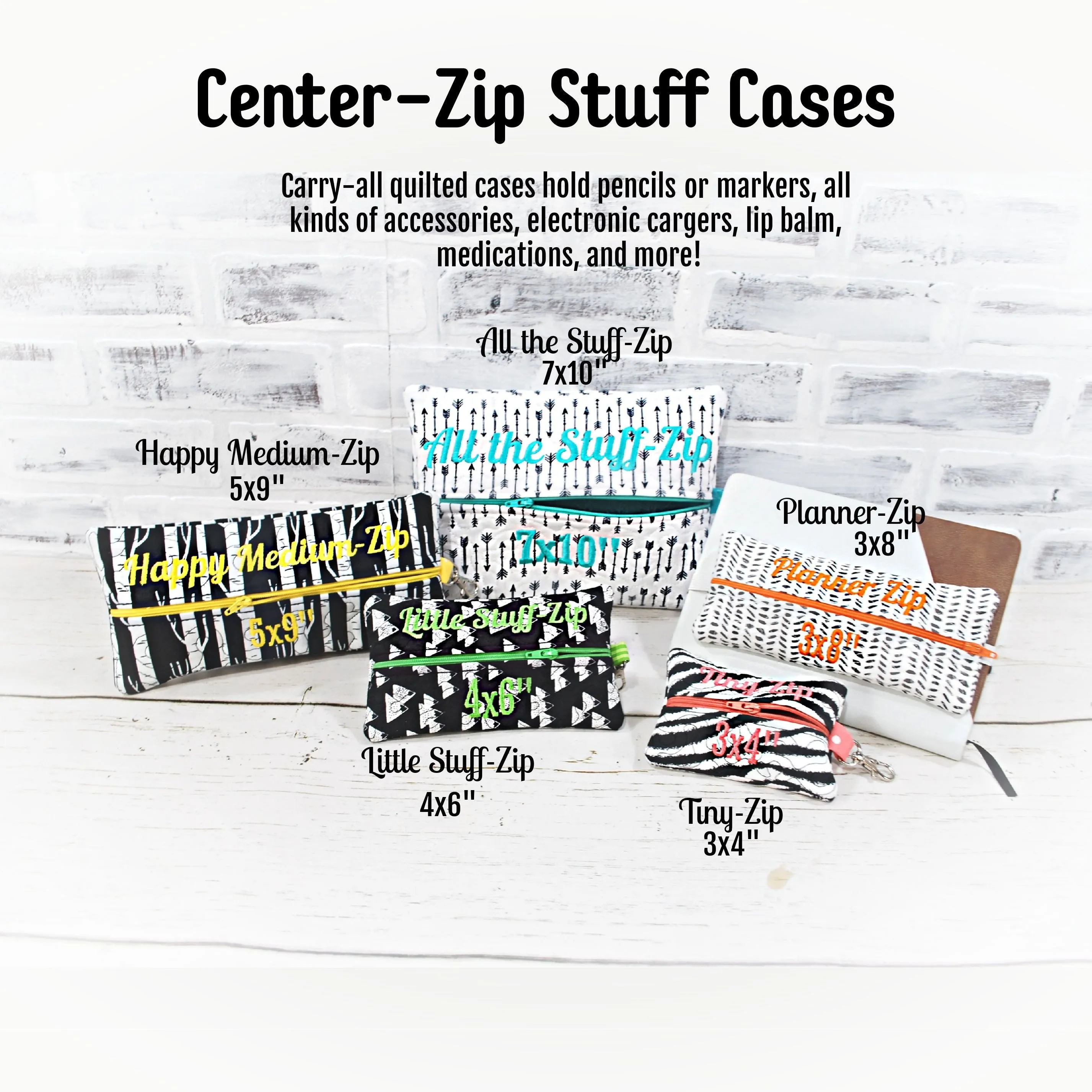 Space Personalized Quilted Pouch