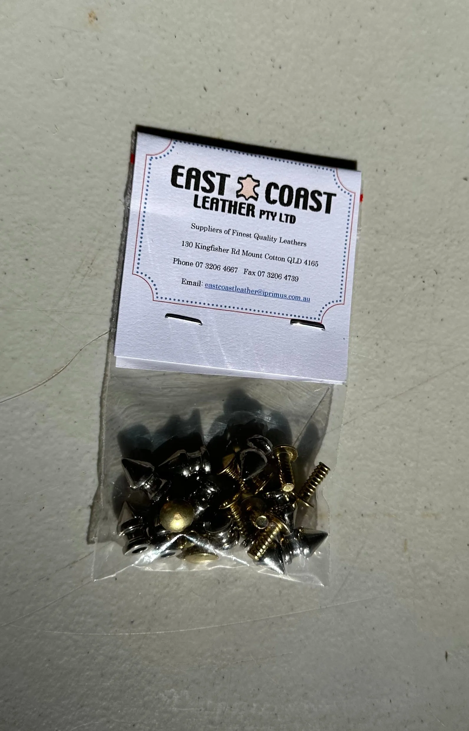 Spike Rivet Screw - 10 per pack