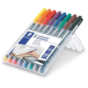 Staedtler Lumocolor 318 8 pack