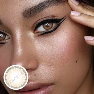 Star Orbit Golden yellow Colored Contact Lenses Yearly