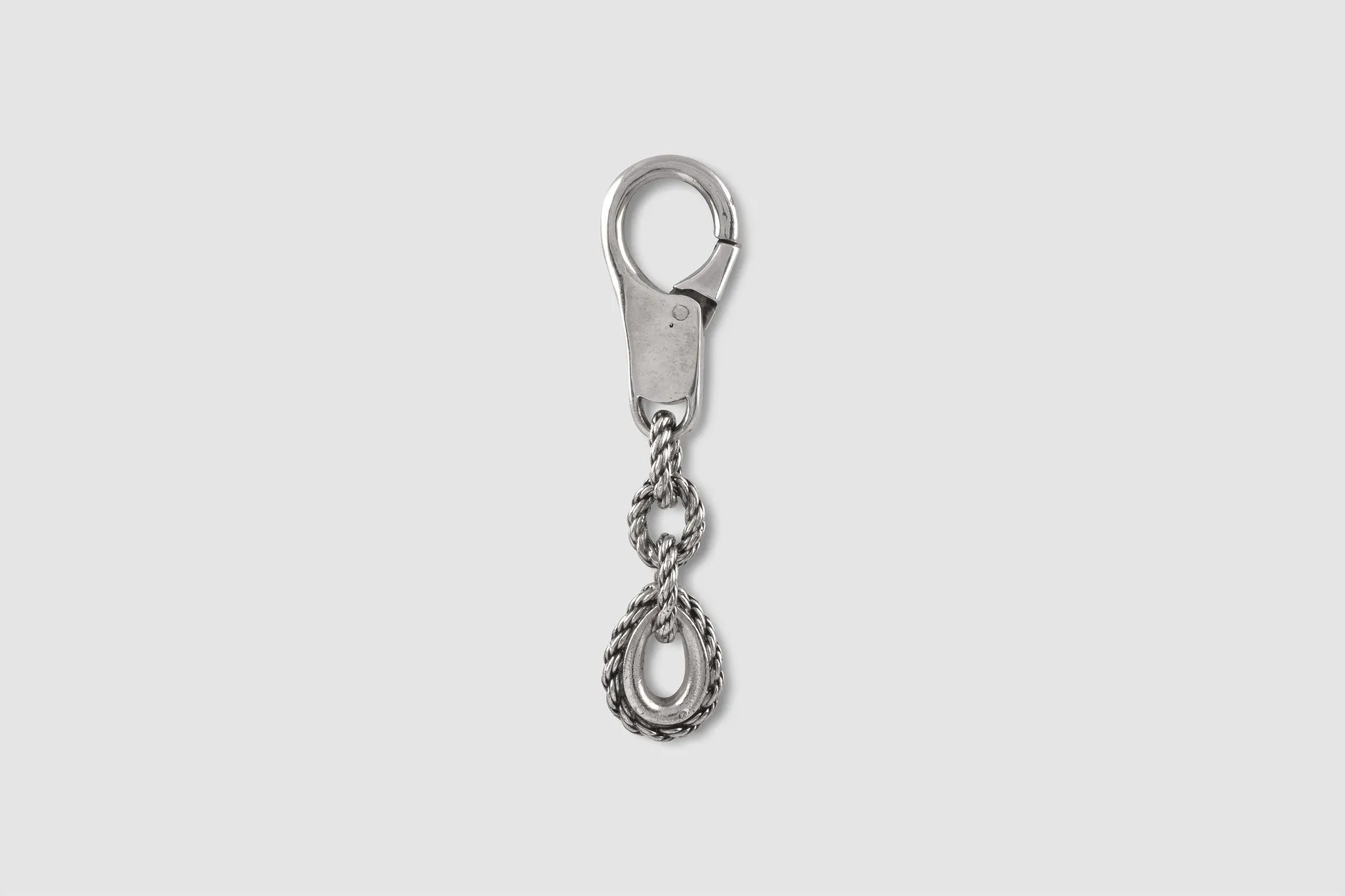 Sterling Silver Hermès Key Chain