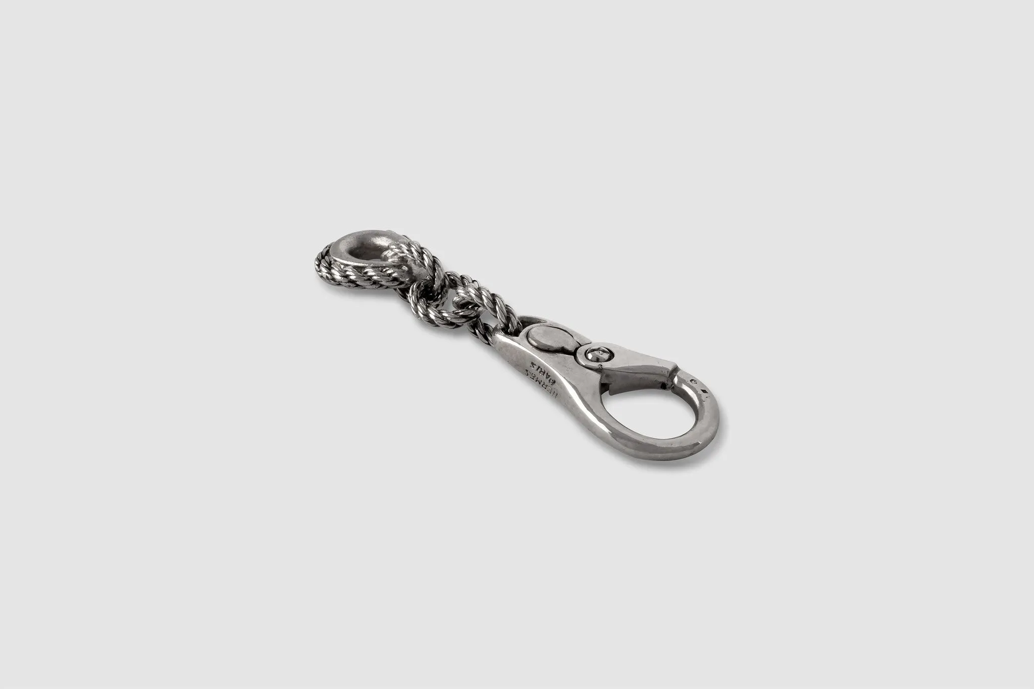 Sterling Silver Hermès Key Chain