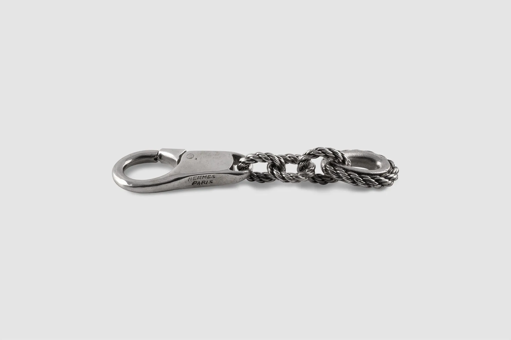 Sterling Silver Hermès Key Chain
