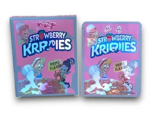 Strawberry Krisp (Yummy Cereal) Mylar Bag with Box 3.5 Grams