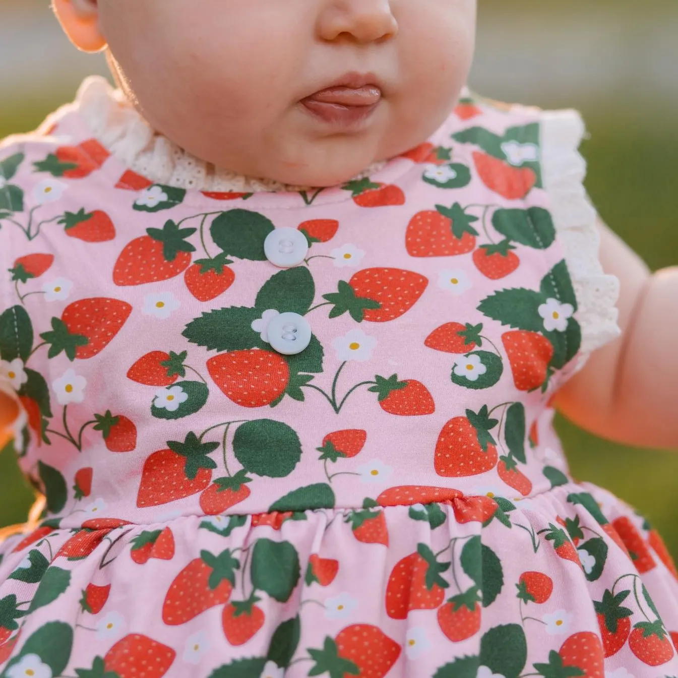 Strawberry Shortcake Skirted Romper Adele