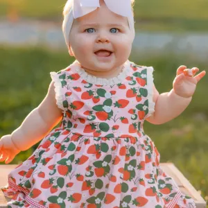 Strawberry Shortcake Skirted Romper Adele
