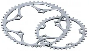 Stronglight 110PCD Type S - 5083 Series 5-Arm Road Silver Chainrings 46T-52T - 46T