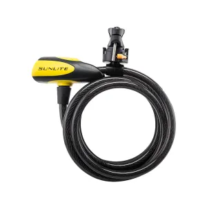 Sunlite Defender D1 Key Lock Black/Yellow