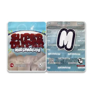 Super Duper Marshmallow (Soft Sticker) Mylar Bag 3.5 Grams