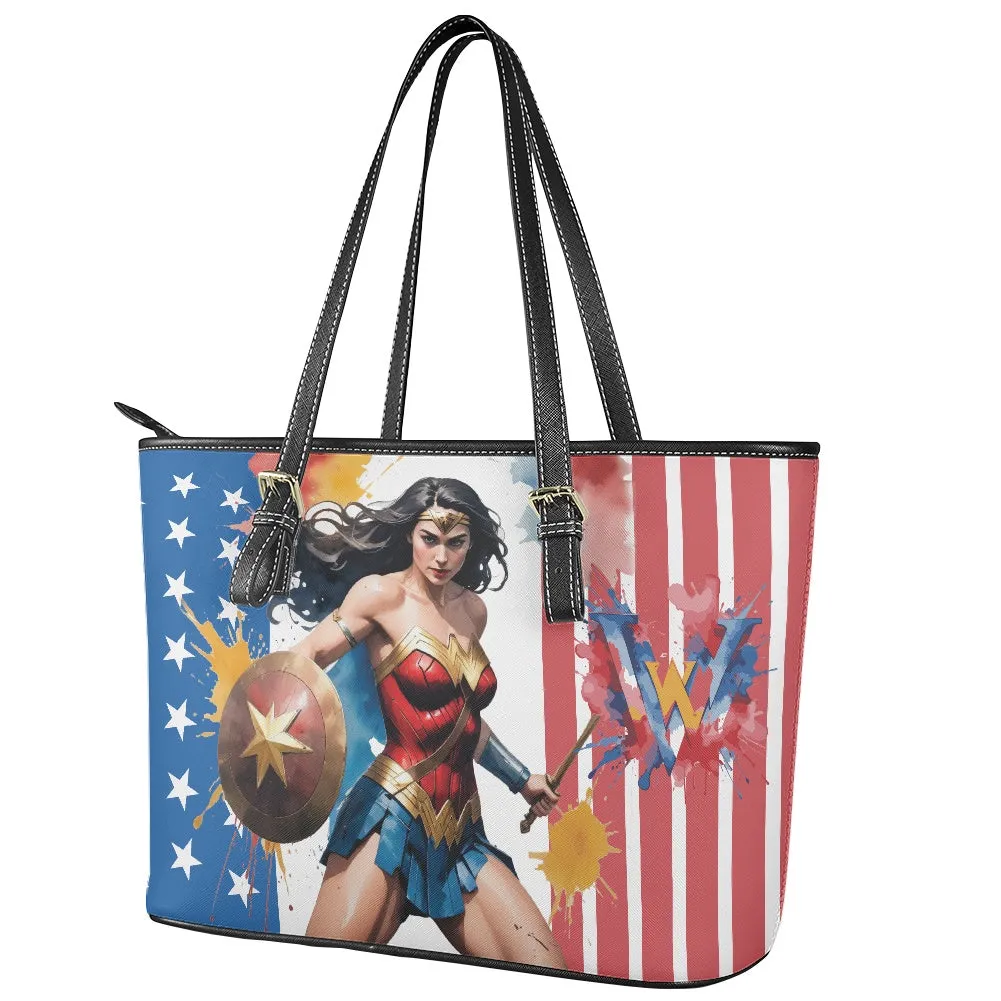 Superhero-Inspired Shoulder Tote Saddle Bag